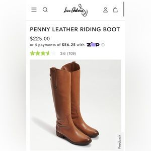 Sam Edelman Leather Boots